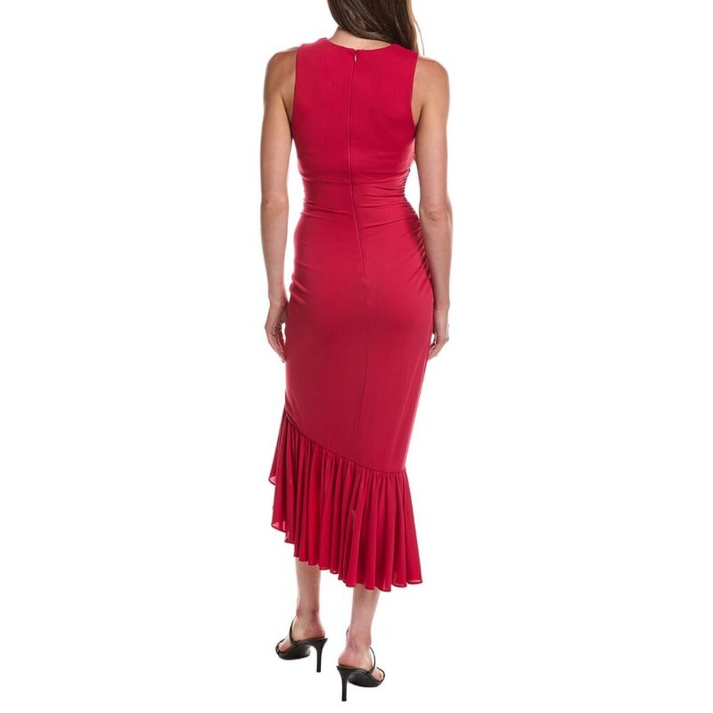 Cinq À Sept Womens  Fatima Dress, Red - Picture 2 of 3